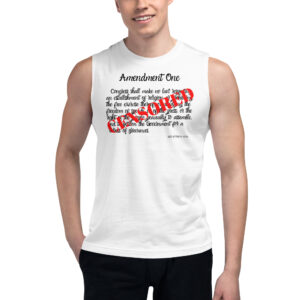 First Amendment Text CENSORED Shirt | Dee Snyder Twisted Sister PMRC