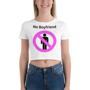 NO BOYFRIEND Crop Top
