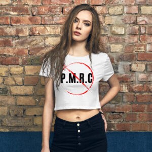 No PMRC Crop Top