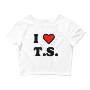 I Heart T.S. Crop Top
