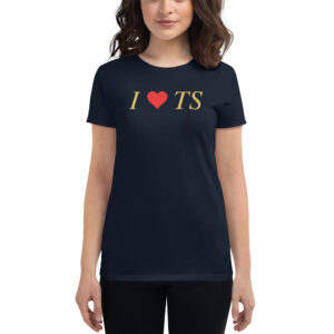 Alternative view of I HEART TS Women's t-shirt