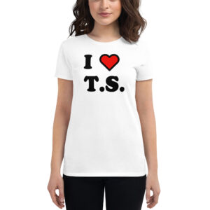 I Heart T.S. Women's t-shirt