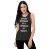 EVERY WOMAN IS A LESBIAN AT HEART Women's Sleeveless Shirt