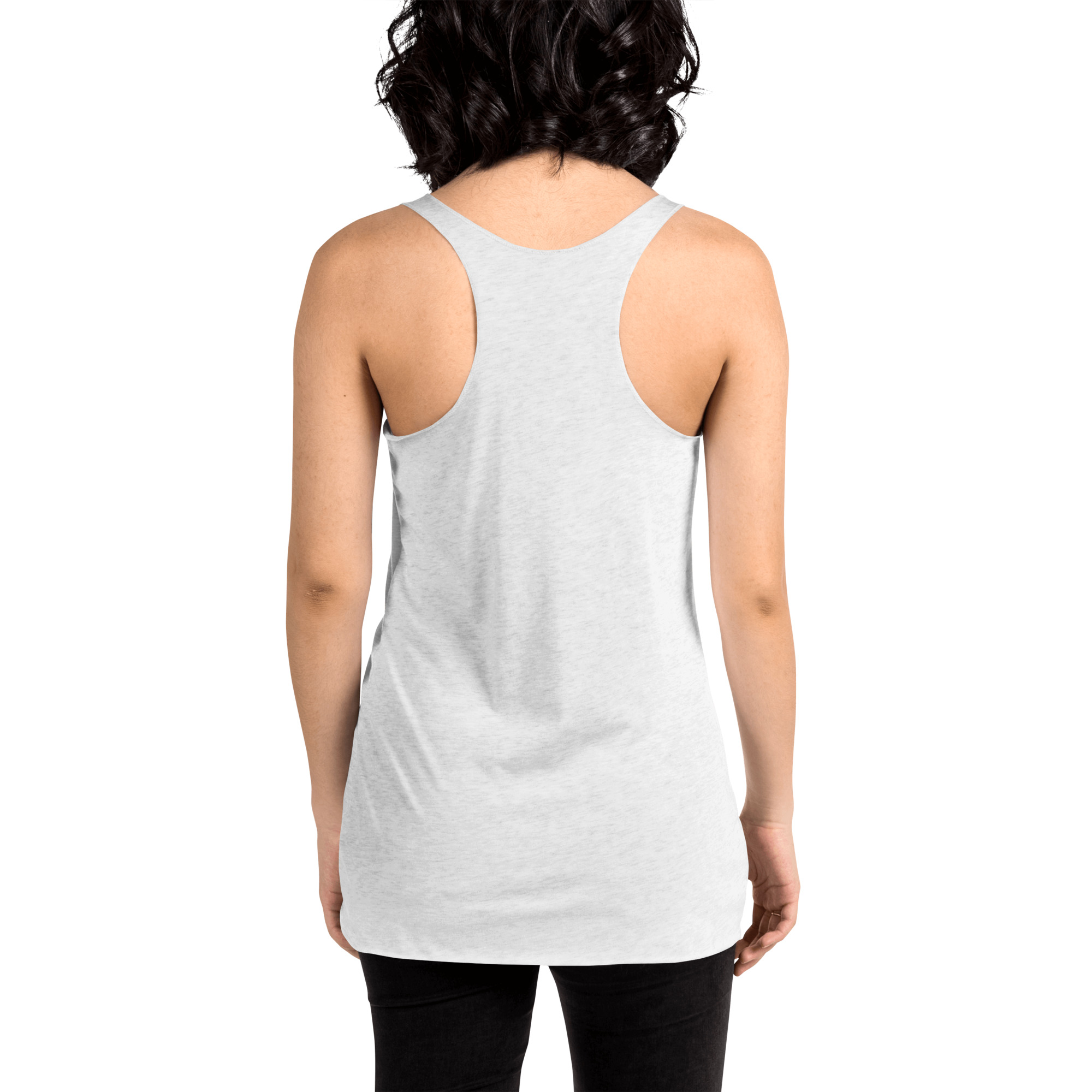 Lift This T Shirt BEFORE Taking Photos Women's Racerback Tank - Image 3