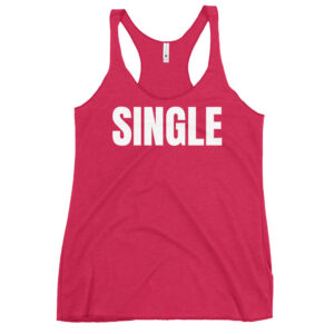 SINGLE Racerback Tank