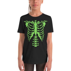 Spinal Tap Green Skeleton Halloween Costume Youth T-Shirt