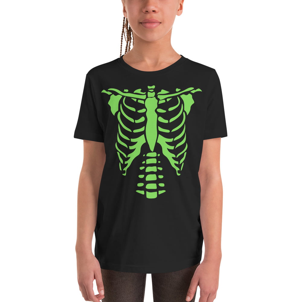 Spinal Tap Green Skeleton Halloween Costume Youth T-Shirt