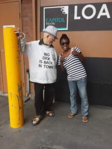 Big Dick Is Back In Town shirt meme guy showing his disgusting feet
