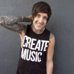 CREATE MUSIC shirt worn by Austin Carlile of Mice & Men