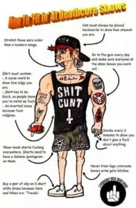 Deathcore dude