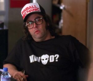 Frank Rossitano PINBALL MECHANIC trucker hat + What Would Jason Voorhees Do shirt