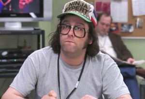 Frank hat NINJA EXPERT 30 Rock