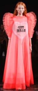 GET MEAN slogan dress Viktor & Rolf