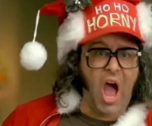 Ho Ho Horny Frank's Christmas hat 30 rock Ludachristmas