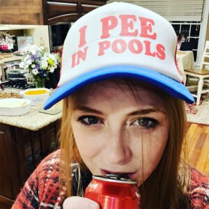 I Pee In Pools hat