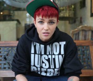 I'm not Justin Bieber Ruby Rose hoodie