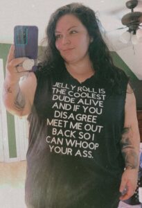 Jelly Roll is the coolest dude alive (Front + Back) shirt - Trailer Trash Tammy BFF Brittany Hoyt