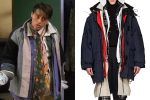 Joey Tribbiani Friends $9K Balenciaga layered hobo jacket