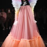 Leave Me Alone slogan dress Viktor & Rolf high fashion