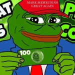 MAKE MEMECOINS GREAT AGAIN hat as worn by Pepe - Pepe Coin
