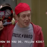 Music Band shirt - 30 Rock Steve Buscemi fellow kids meme