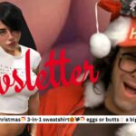Ho Ho Horny Christmas 3-in-1 sweatshirt eggs or butts a big boobed Juliet
