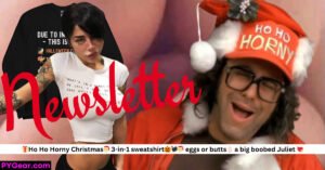 Ho Ho Horny Christmas 3-in-1 sweatshirt eggs or butts a big boobed Juliet