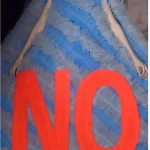 NO slogan High Fashion grown dress