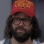 Frank Rossitano PUSH FOR CHEESE Trucker Hat 30 Rock