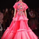 Peace sign slogan dress Viktor & Rolf