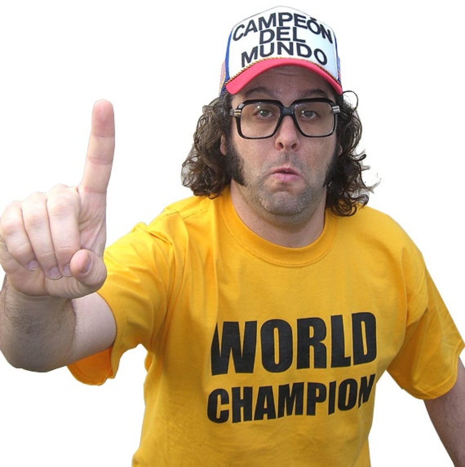World Champion Judah Friedlander Campeon Del Mundo trucker hat