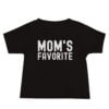 MOM's Favorite (distressed texture) Baby Tee