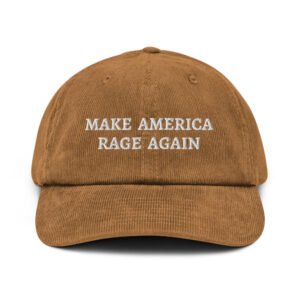 MAKE AMERICA RAGE AGAIN Corduroy hat - Image 7