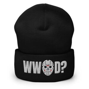 WWJD? - What Would Jason Do? Beanie (Embroidered)