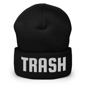 TRASH Beanie (Embroidered)