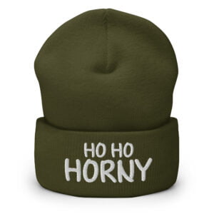 Ho Ho HORNY Beanie (Embroidered) - Image 6