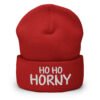 Ho Ho HORNY Beanie (Embroidered)
