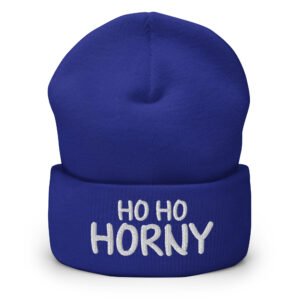 Ho Ho HORNY Beanie (Embroidered) - Image 5