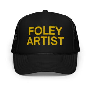 FOLEY ARTIST trucker hat | Frank Rossitano hats in 30 Rock