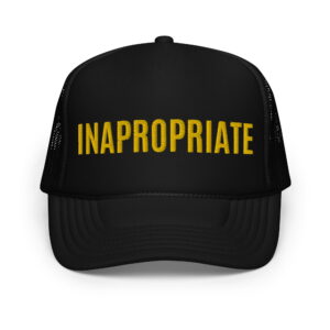 Frank Rossitano INAPROPRIATE trucker hat (spelling mistake) - 30 Rock