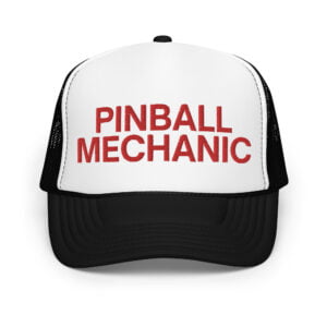 Frank Rossitano PINBALL MECHANIC trucker hat - 30 Rock