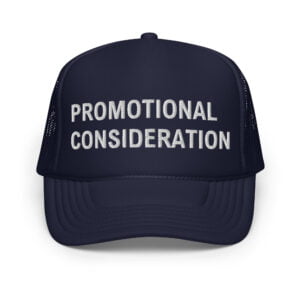 PROMOTIONAL CONSIDERATION Trucker Hat | 30 Rock Frank Rossitano’s hat