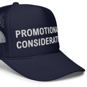 Alternative view of PROMOTIONAL CONSIDERATION Trucker Hat | 30 Rock Frank Rossitanoβs hat