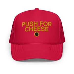 Frank Rossitano PUSH FOR CHEESE Trucker Hat 30 Rock