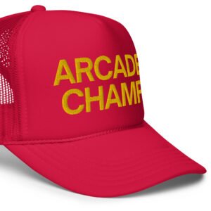 Alternative view of Frank Rossitano ARCADE CHAMP trucker hat