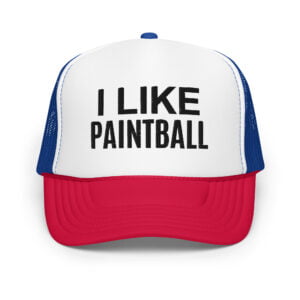 Frank Rossitano I LIKE PAINTBALL Trucker Hat 30 Rock