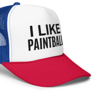 Alternative view of Frank Rossitano I LIKE PAINTBALL Trucker Hat 30 Rock