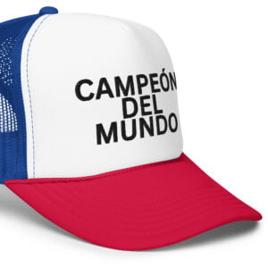 Alternative view of CAMPEÓN DEL MUNDO Foam trucker hat