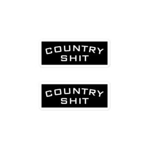 COUNTRY SHIT Sticker Pack