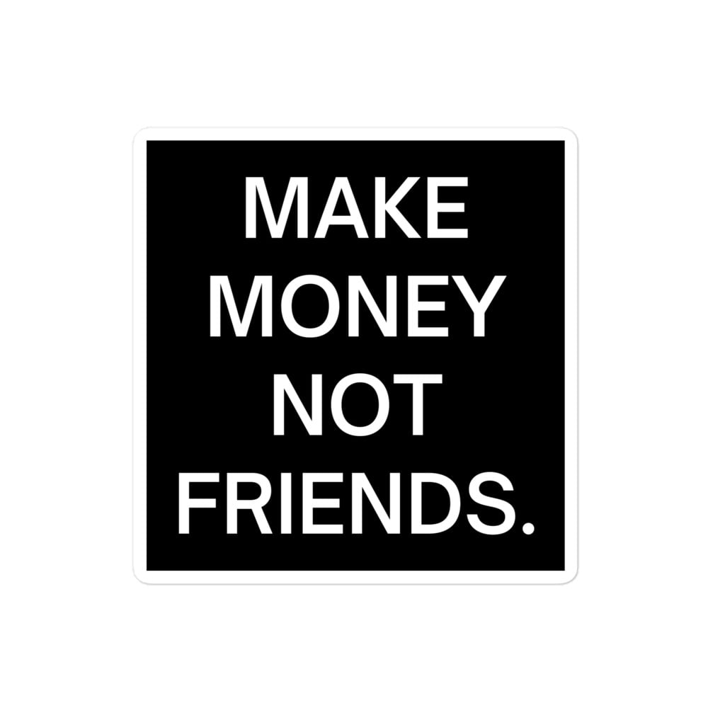 Make money not memes | Sticker